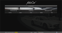 Desktop Screenshot of foliocar.com