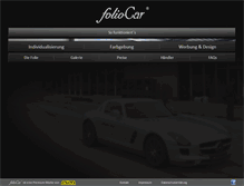 Tablet Screenshot of foliocar.com